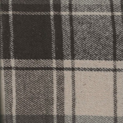 Fleece - Black/Cream - by the yard